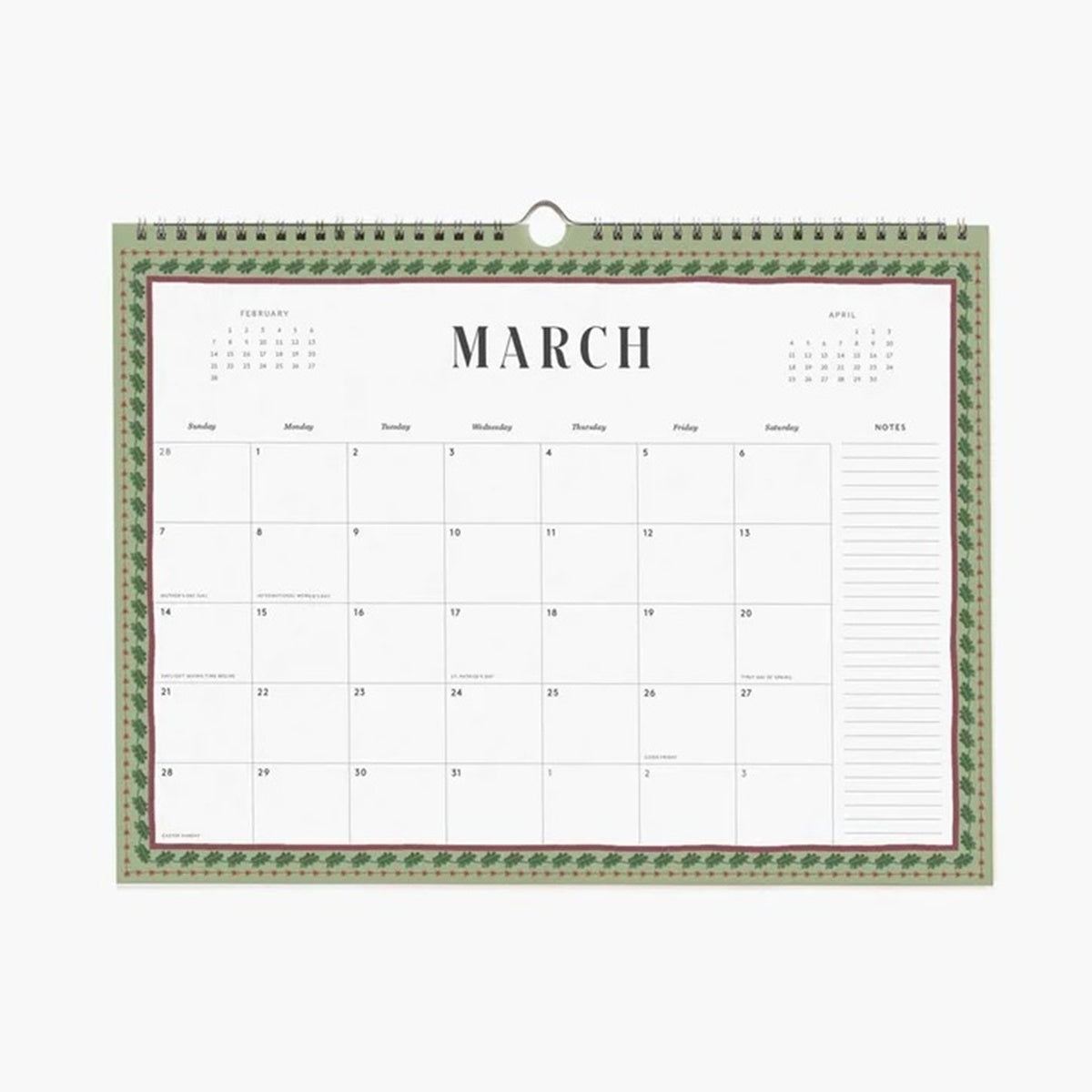 【事前受注販売】Rifle Paper/カレンダー/2027 Appointment Calendar - Paisley
