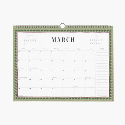 【事前受注販売】Rifle Paper/カレンダー/2027 Appointment Calendar - Paisley