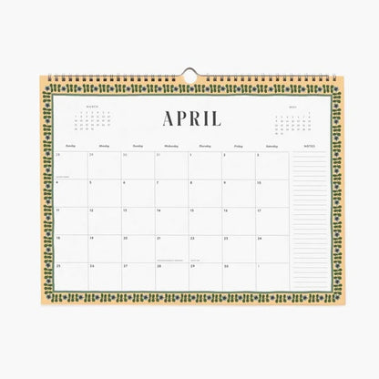 【事前受注販売】Rifle Paper/カレンダー/2027 Appointment Calendar - Paisley