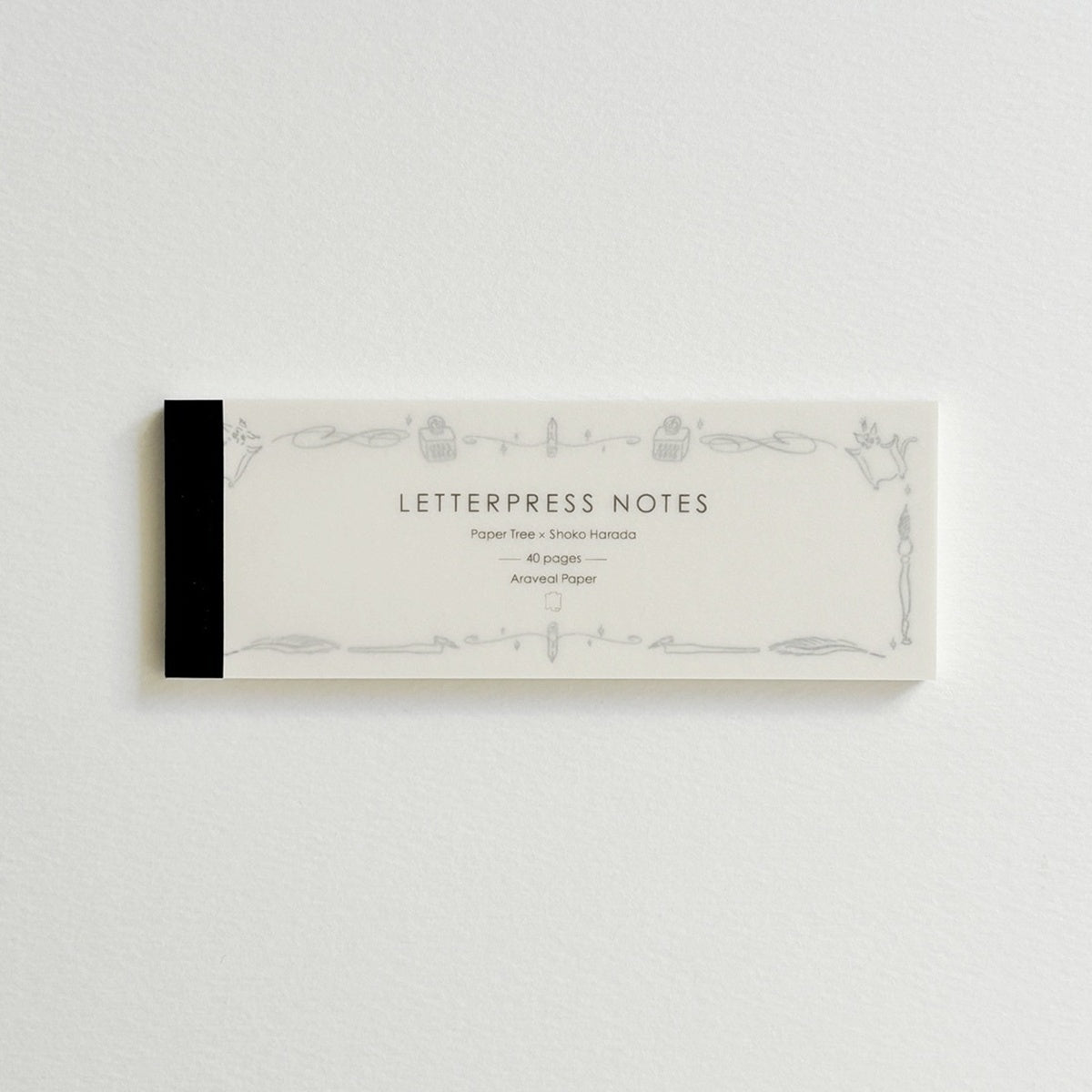 Paper Tree × Shoko Harada/活版メモパッド/Letterpress Notes