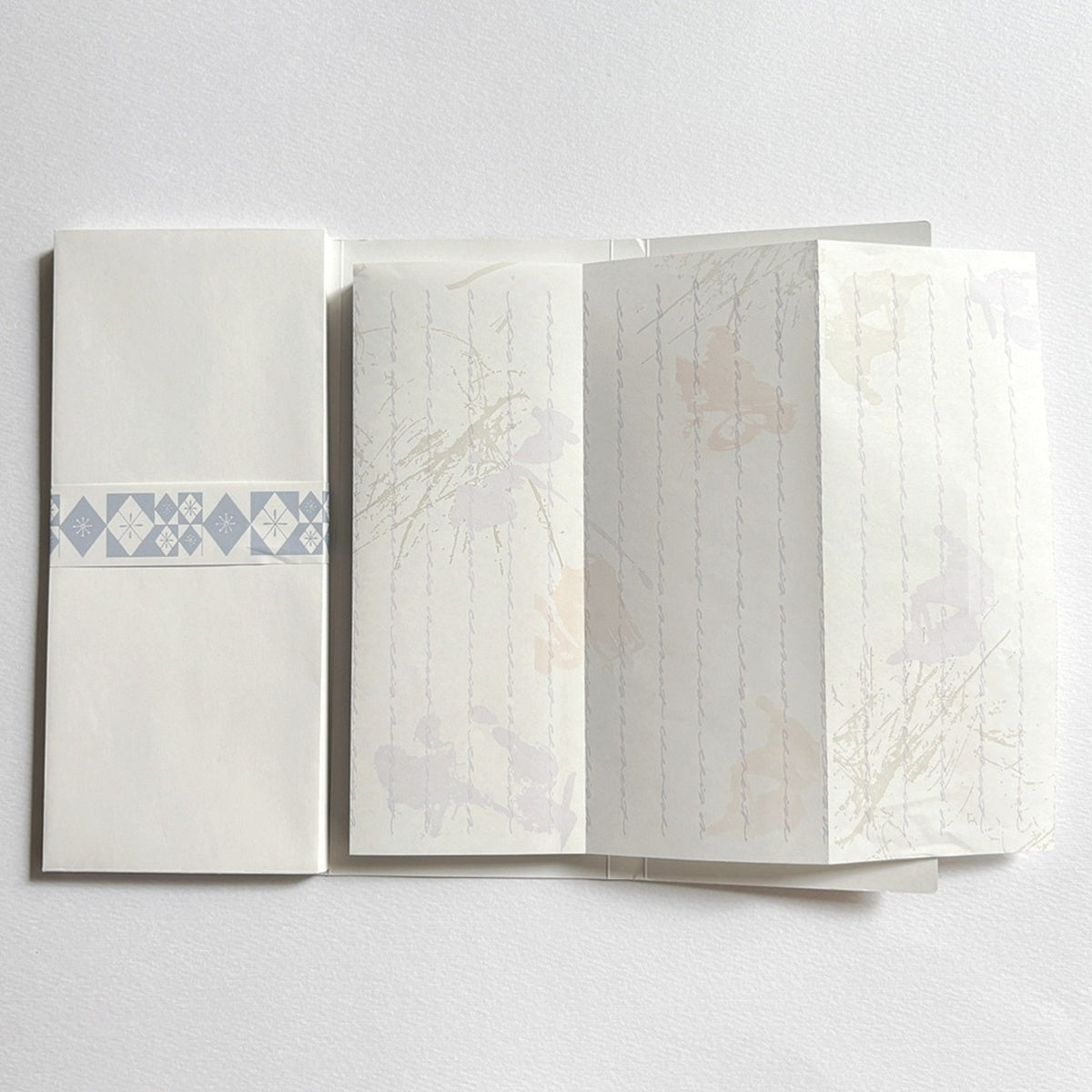 島野真希 × 日本橋 榛原/便箋/蛇腹便箋レターセット SHIKI - 四季 - 秋