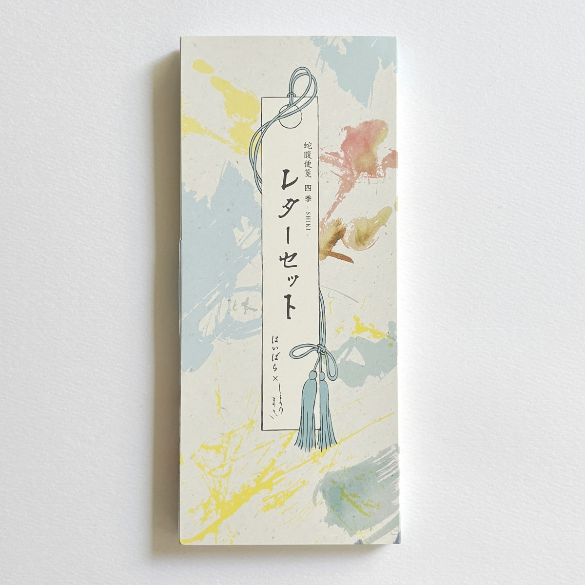 [Released at noon on Wednesday, July 16th] Maki Shimano x Nihonbashi Haruhara / Stationery / Accordion Stationery Letter Set SHIKI - Four Seasons - Summer