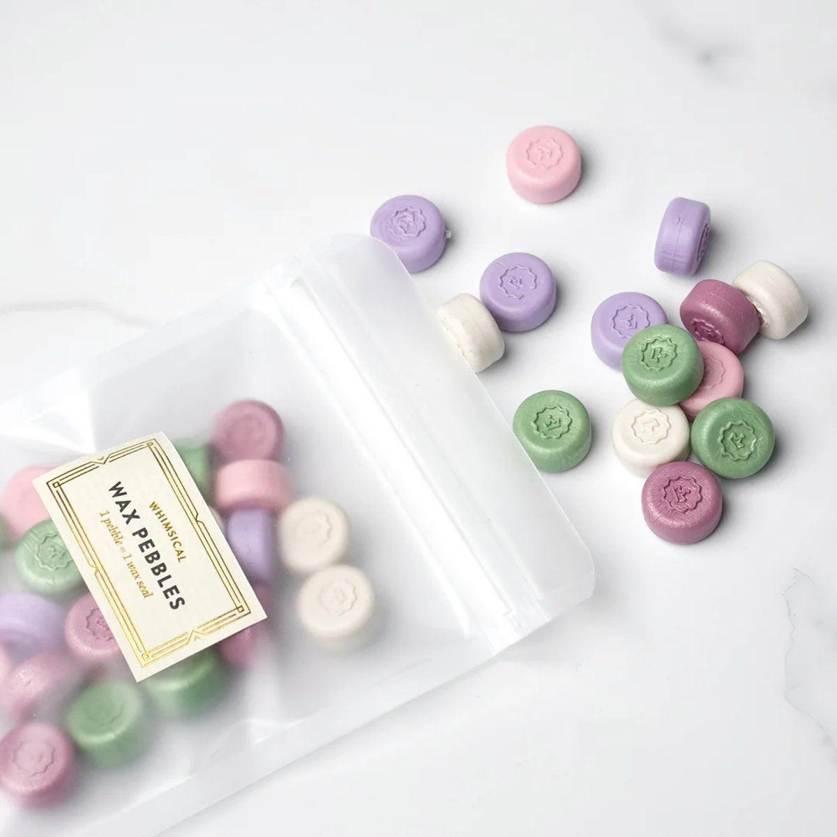 Stamptitude/ワックスぺブル/Assorted Wax Pebbles (Pack of 25)