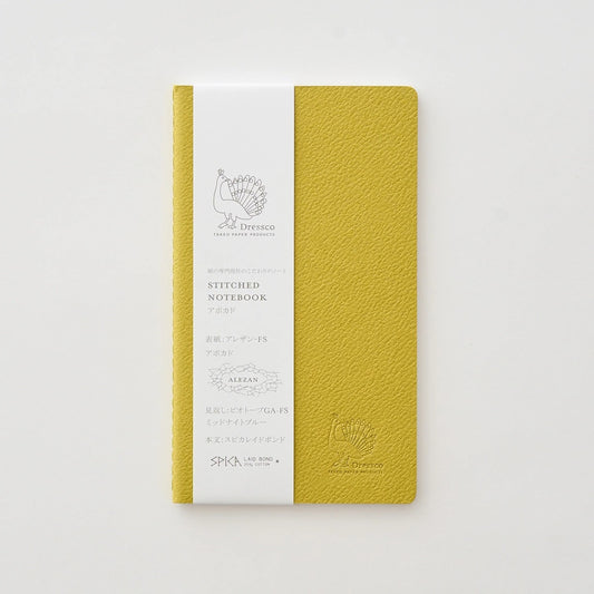 TAKEO PAPER PRODUCTS/Stitch Notebook/Dressco Stitch Notebook - Avocado