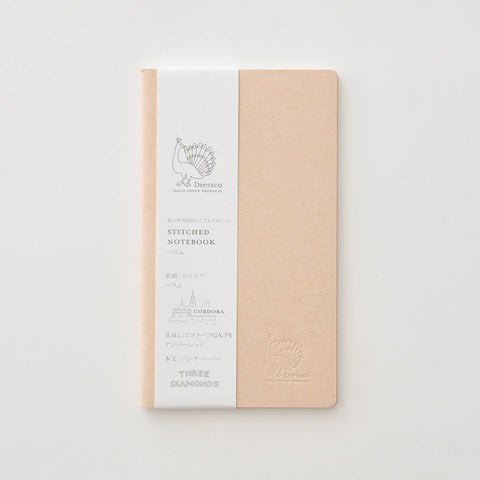 TAKEO PAPER PRODUCTS/ステッチノート/Dressco Stitch Notebook -  Vellum