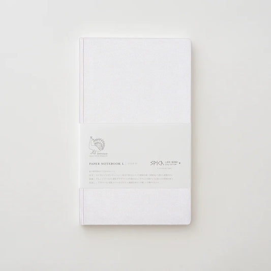 Takeo/Paper Notebook/Dressco Paper Notebook L - Platinum