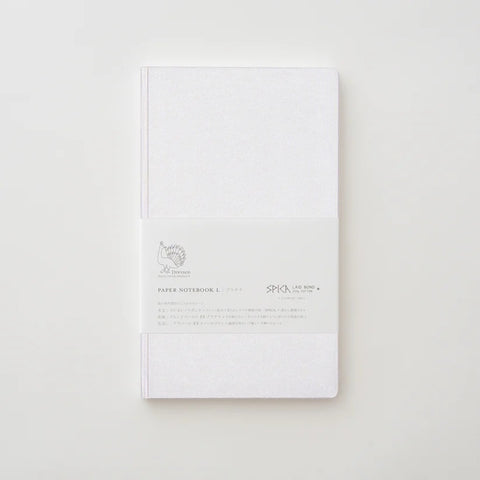 TAKEO PAPER PRODUCTS/Paper Notebook/Dressco Paper Notebook L - Platinum