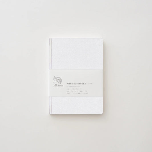 Takeo/Paper Notebook/Dressco Paper Notebook S - Platinum