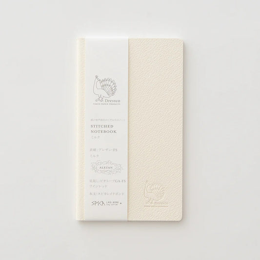 TAKEO PAPER PRODUCTS/Stitch Notebook/Dressco Stitch Notebook - Milk