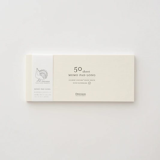 TAKEO PAPER PRODUCTS/Memo Pad/Dressco Memo Pad - Long