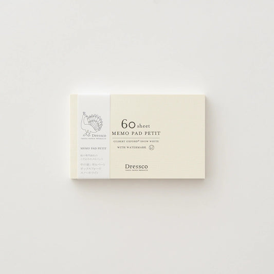 TAKEO PAPER PRODUCTS/Memo Pad/Dressco Memo Pad - Petit