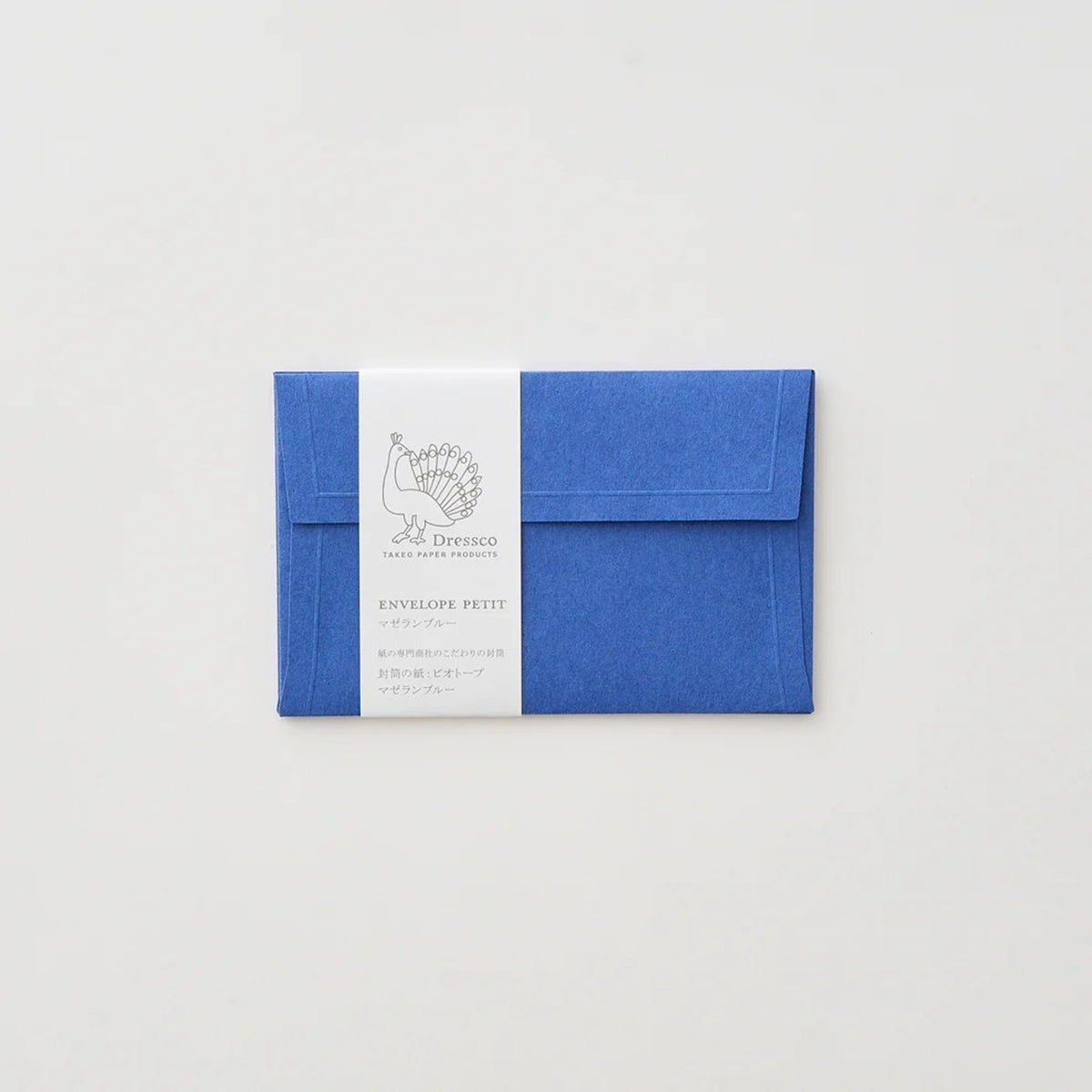 TAKEO PAPER PRODUCTS/封筒 Petit/Dressco Envelope Petit: Magellan Blue
