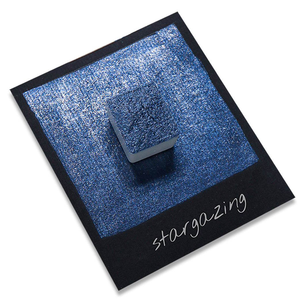 [Available 10/16 (Fri) at 8:00 PM] The Creative Kinds / Calligraphy Ink / Single Half Pan Shimmer - Stargazing