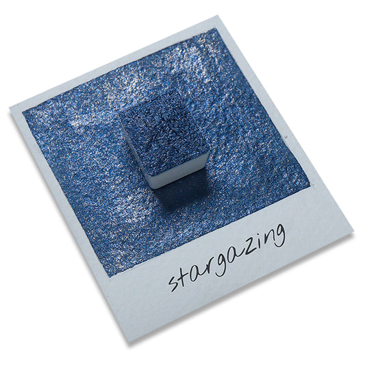 [Available 10/16 (Fri) at 8:00 PM] The Creative Kinds / Calligraphy Ink / Single Half Pan Shimmer - Stargazing