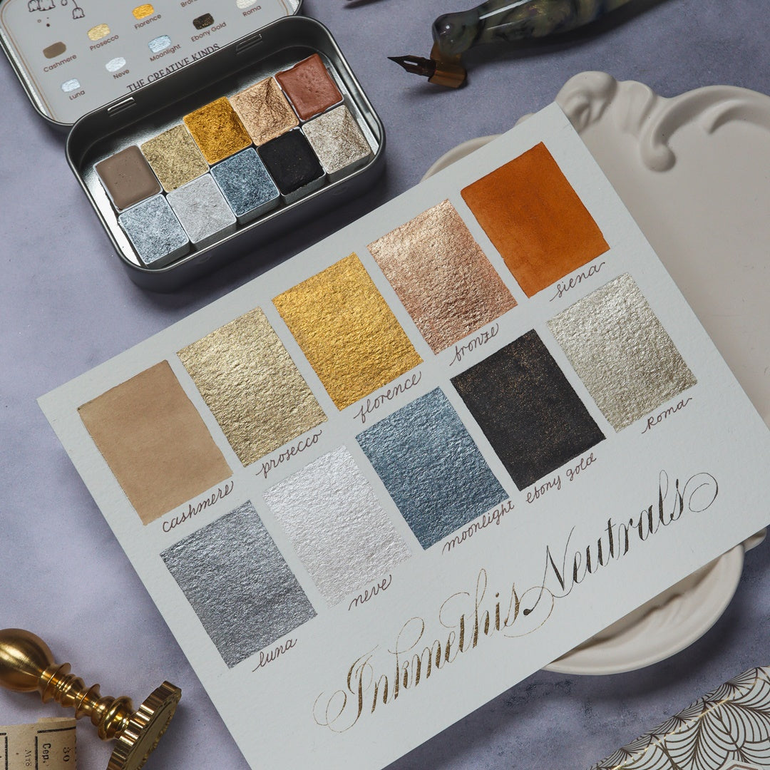 THE FAVORI nui インク nature edition 11色セット IWI カラーオブネイチャー フォーシーズン ギフトセット – 文化