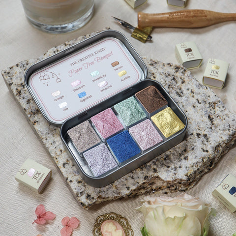 The Creative Kinds × Paper Tree/Calligraphy Ink/Paper Tree Bouquet Set