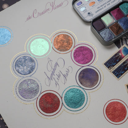 [On sale Friday, Oct 16 at 8:00 PM] The Creative Kinds / Calligraphy Ink / Symphony of the Stars Set