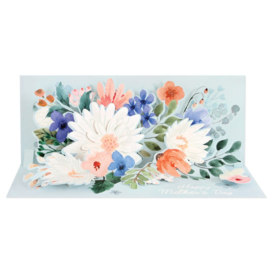 Up With Paper/シングルカード/Blue Garden Bouquet