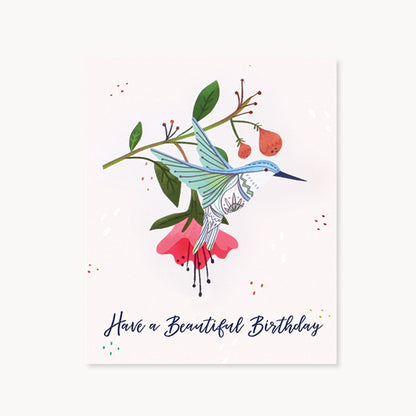 UWP LUXE/シングルカード/Hummingbird Birthday