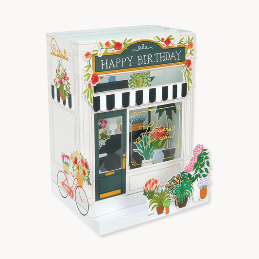 UP WITH PAPER/シングルカード/Flower Shop
