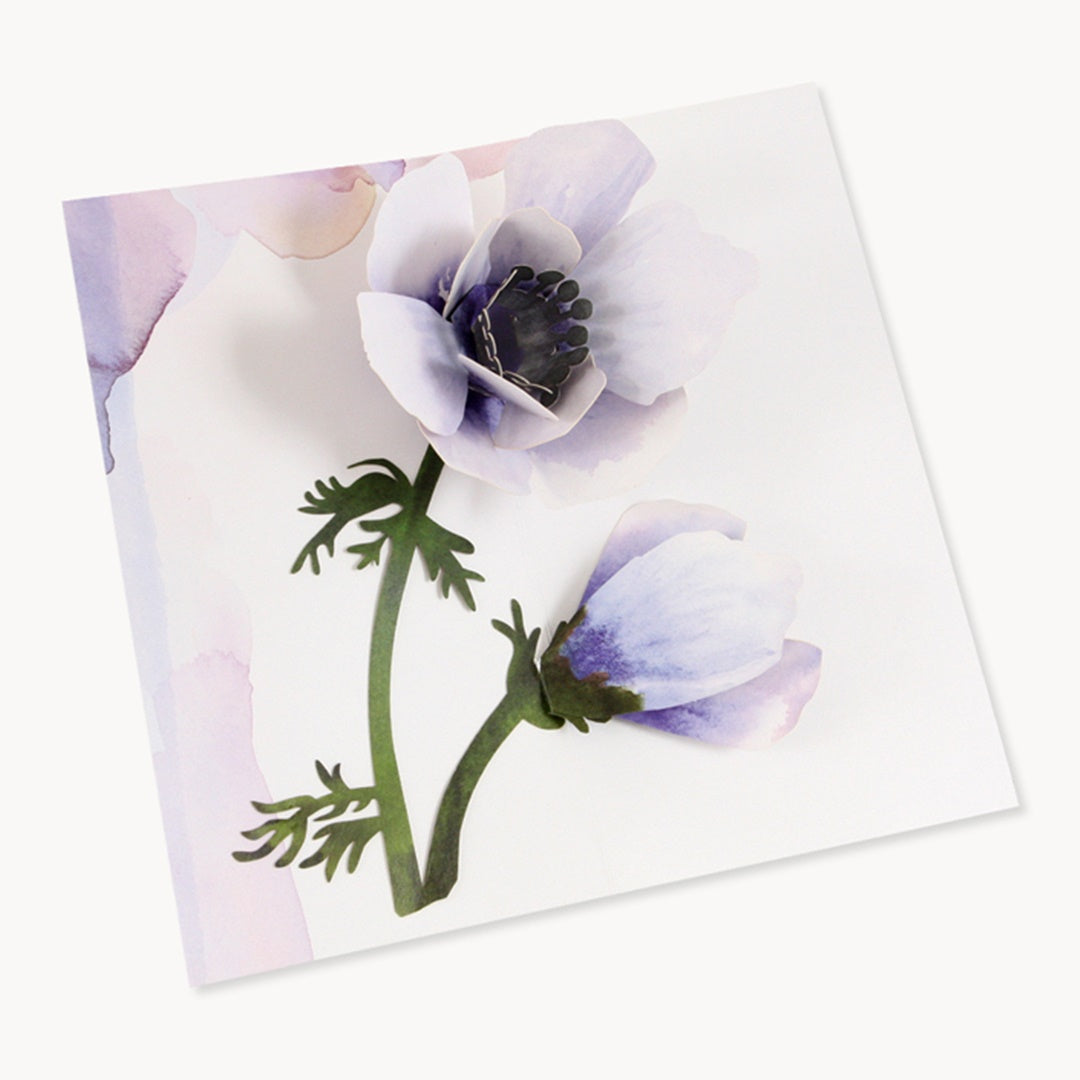 UWP LUXE/Single Card/Anemone Flower