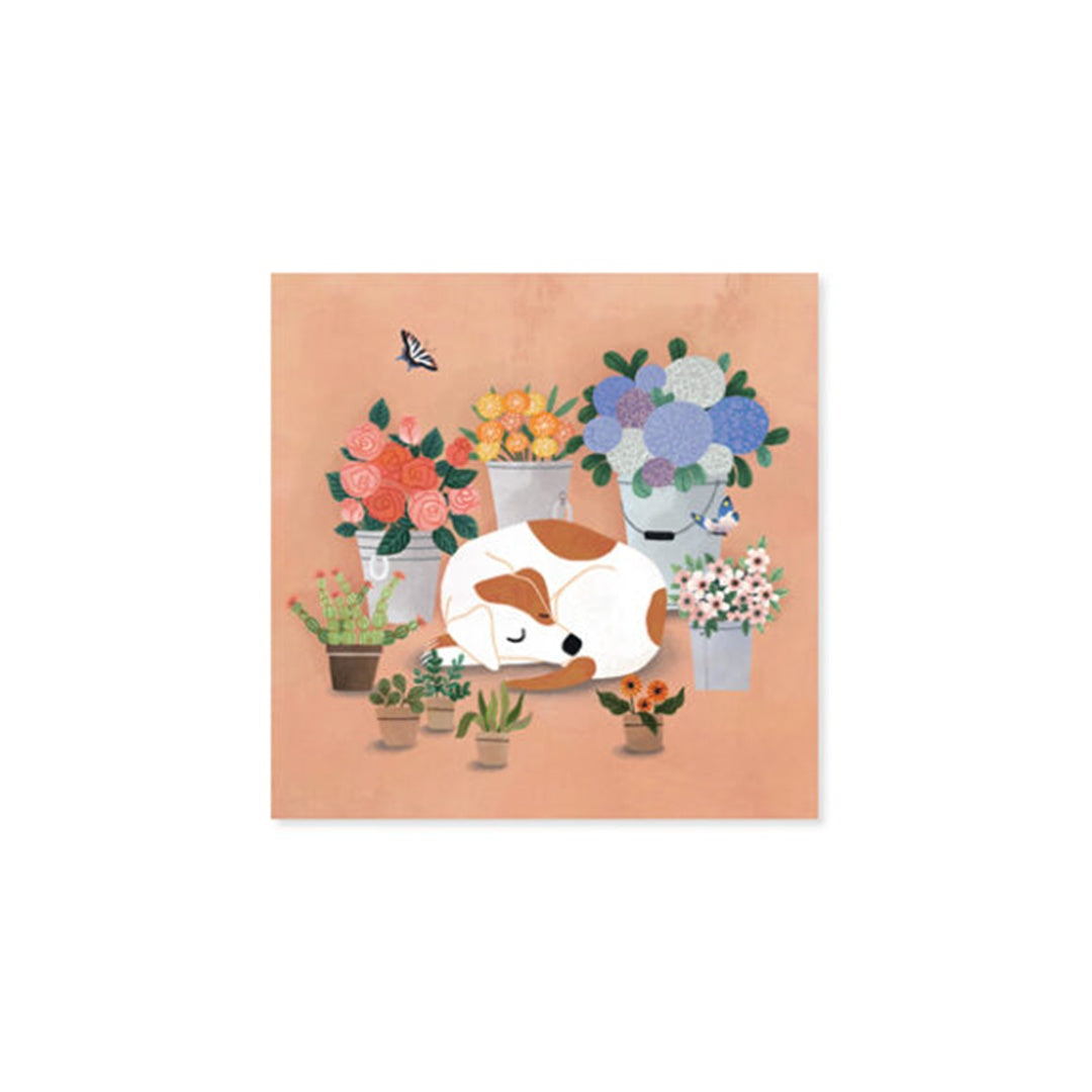 UP WITH PAPER/ミニカード/Flower Cart