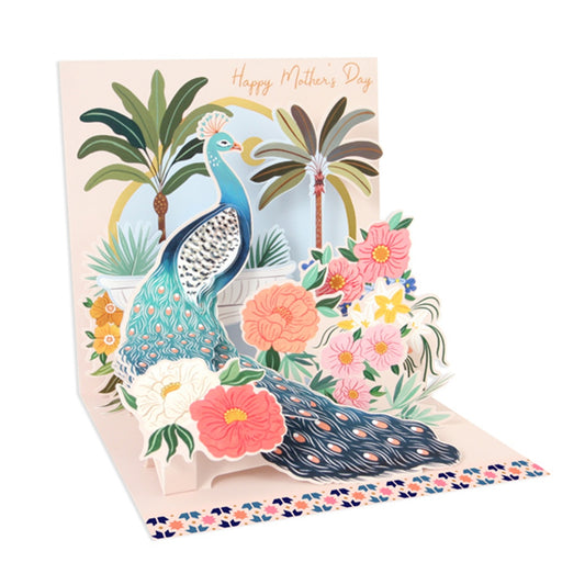 UP WITH PAPER/シングルカード/Garden Peacock