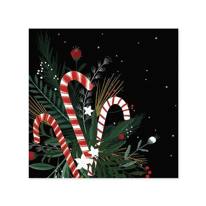 UP WITH PAPER/シングルカード/Candy Cane Bouquet