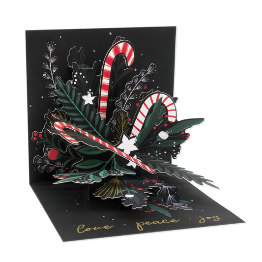 UP WITH PAPER/シングルカード/Candy Cane Bouquet