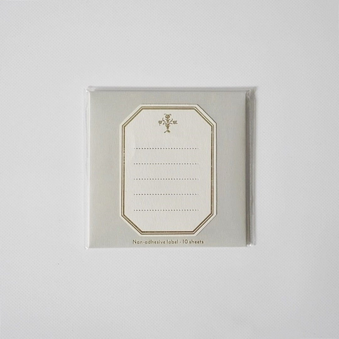 [Limited stock] Veronica Halim/Label/Non-adhesive label - Stockhold