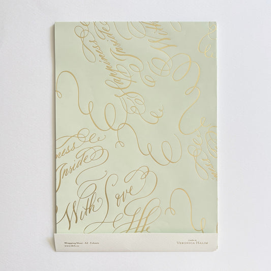 6/18(水)12時発売 | Veronica Halim/ラッピングシート/A2 Wrapping Sheets - Happiness Inside