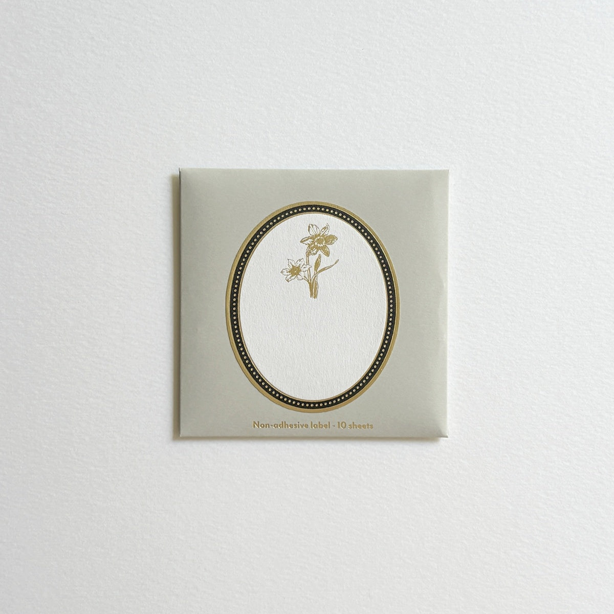 Release date: 12:00 on Wednesday, June 18th | Veronica Halim/Label/Non-adhesive label 10sheets - Daffodils