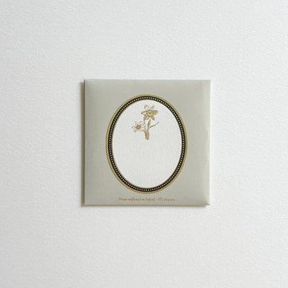 Release date: 12:00 on Wednesday, June 18th | Veronica Halim/Label/Non-adhesive label 10sheets - Daffodils