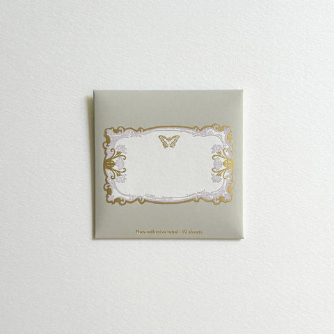 Veronica Halim/Labels/Non-adhesive label 10sheets - Papillon