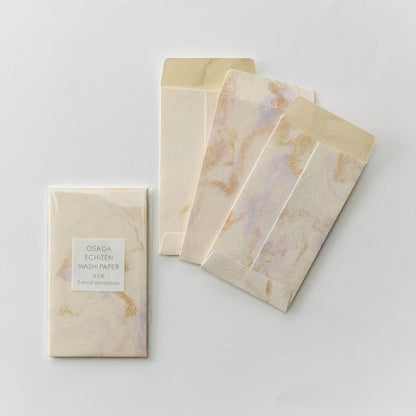 WACCA/ぽち袋/襖紙ぽち袋 ゴールド＆ ピンク 3枚入