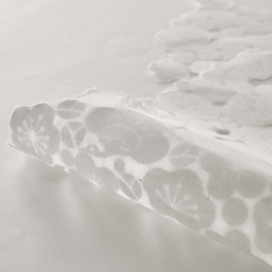 WACCA/紋つなぎ和紙/Mon-Tsunagi Washi - 梅 | ペーパーツリー