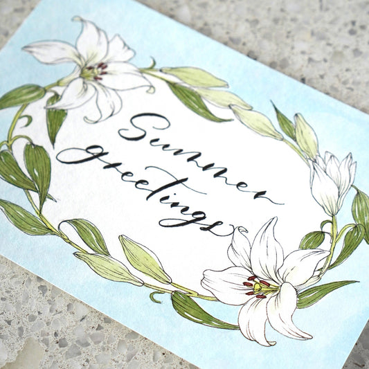 Shiho Sakurai - Botanical Illustration Watercolor Advanced Course &lt;Artwork Creation Class&gt; July-November 2025 (5 sessions)
