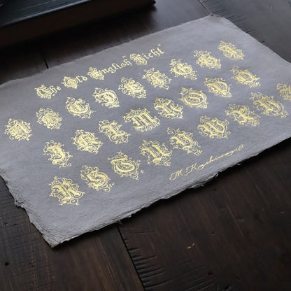 Masayo Kashiwagi - Old English 'Licht' 1-Day Workshop May 29 & 30