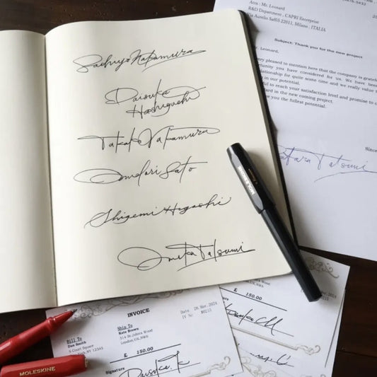 Masayo Kashiwagi - カリグラファーによるSignature 1Dayワークショップ 2/23