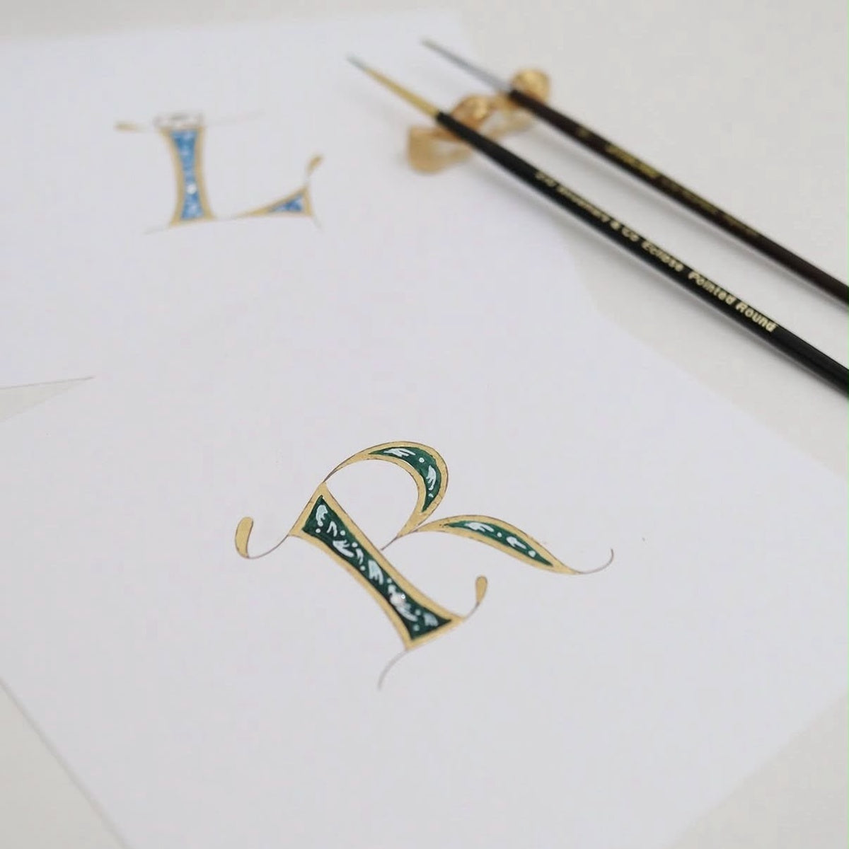 【DAIKANYAMA drawing】Craftirisy -  Illuminated Letters - はじめての装飾写本ワークショップ 10/19