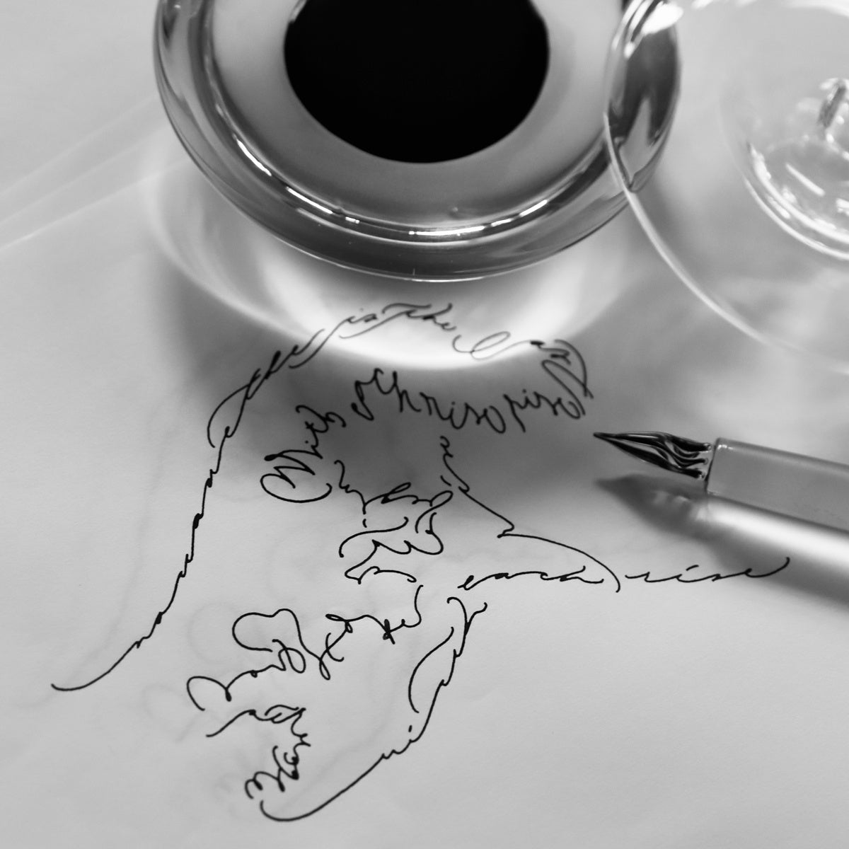 【DAIKANYAMA drawing】Maki Shimada - Calligram Dialogue with Glass Inkstone and Ink 10/21
