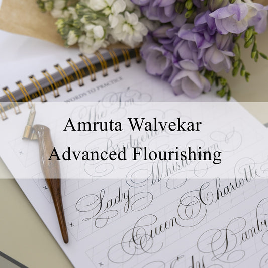 【Amruta Walvekarさん来日記念ワークショップ】Advanced Flourishing（上級編）12/5・12/7