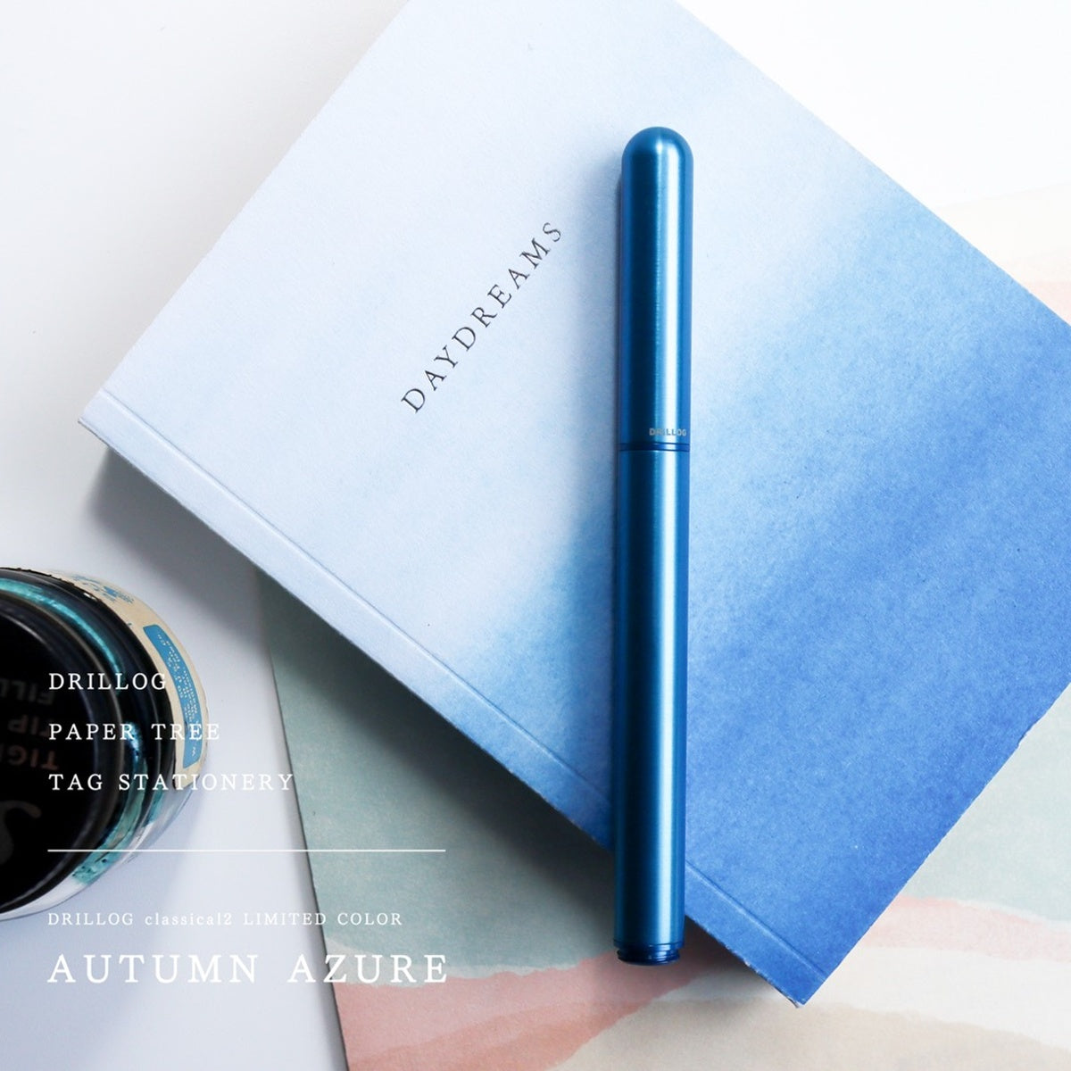 【DRILLOG x Tag Stationery x Paper Treeコラボレーション企画】文字の幾何学：DRILLOG（限定カラー）体験とローマン書体 9/20
