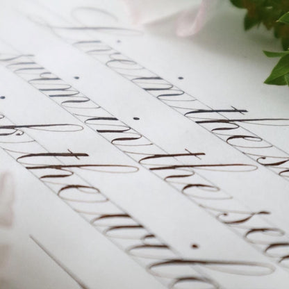 Rise Koizumi - Copperplate Advanced Class 2026年4月-2026年9月（全6回）