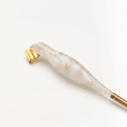 Written Word Calligraphy/カリグラフィーホルダー/Pen Holder Rose Quartz Oblique