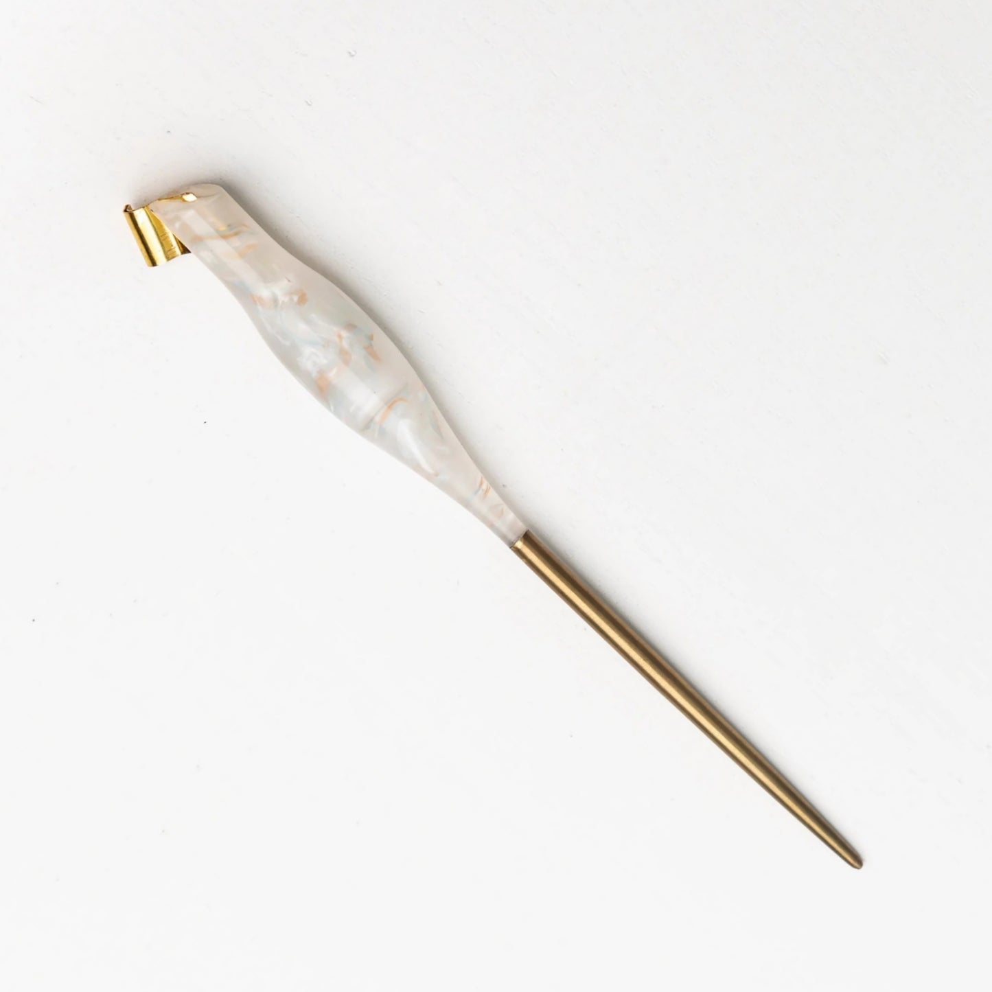 Written Word Calligraphy/カリグラフィーホルダー/Pen Holder Rose Quartz Oblique
