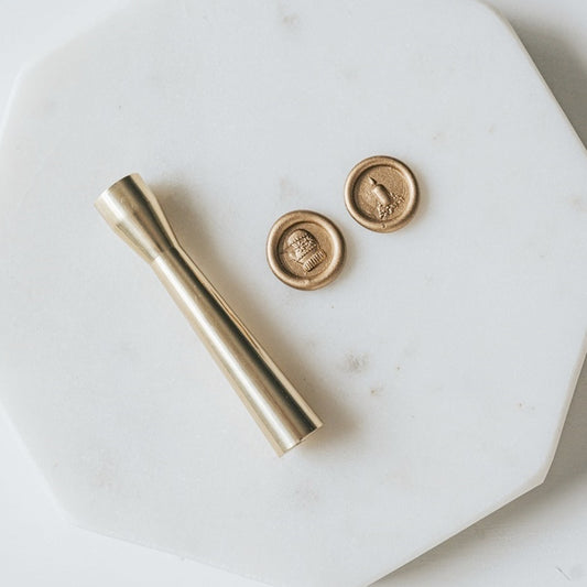 Written Word Calligraphy/シーリングスタンプ/Mitten and Candle Mini Wax Seal