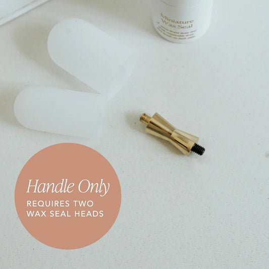 Written Word Calligraphy/シーリングスタンプハンドル/Mini Wax Seal Handle - For 9mm Wax Seal Heads