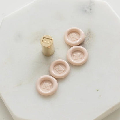 Written Word Calligraphy/シーリングスタンプ/Mini Wax Seal Head - Lettermail