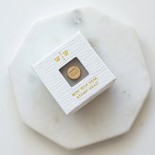 Written Word Calligraphy/シーリングスタンプ/Mini Wax Seal Head - Lettermail